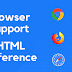 HTML Reference - Browser Support
