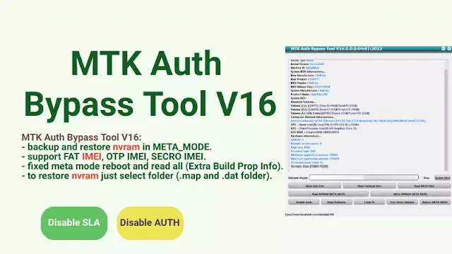 MTK Auth Bypass Tool V16