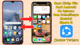 Cara Kirim File Dari Android Ke Iphone Dan Sebaliknya Melalui Share it Update Terbaru