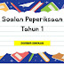 Kertas Soalan Peperiksaan Tahun 1 KSSR