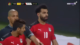 Crying and losing the Egyptian team to Nigeria