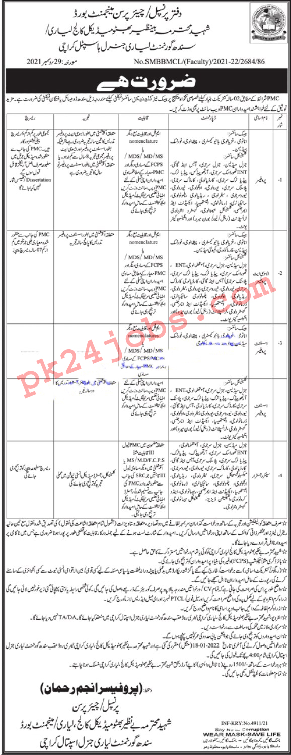 Medical College Jobs 2022 – Government Jobs 2022