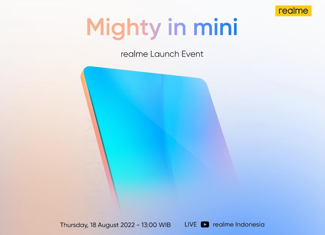Tablet Realme Pad Mini, Narzo 50i Prime, dan Realme Watch 3 Siap Menggebrak Indonesia 18 Agustus 2022