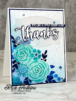 Sneak Peek of the Amazing Thanks Dies and the Butterflies & Flowers Layering Decorative Masks from the January - June Mini Catalog 2022 for the December 2021 Blogging Friends Blog Hop!