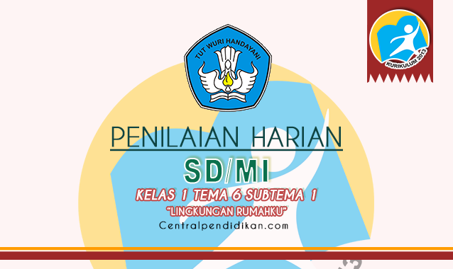 Soal dan Jawaban PH Kelas 1 SD Tema 6 Subtema 1 Semester 2 Online