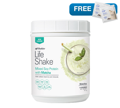 PROMOSI LIFE SHAKE MATCHA