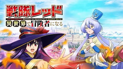 Manga The Red Ranger Becomes an Adventurer in Another World karya Koyoshi Nakayoshi akan mendapatkan adaptasi anime TV pada bulan Januari 2025