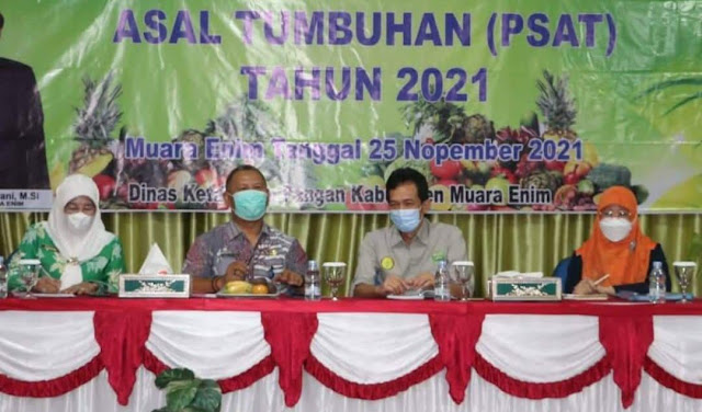 Pemkab Muara Enim Dukung Terwujudnya Kawasan Rumah Pangan Lestari 