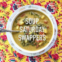 Soup swappers logo.