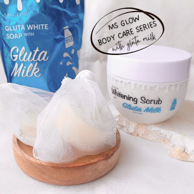 [REVIEW] MS GLOW Gluta White Soap & Whitening Scrub With Gluta Milk