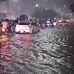 Se registran inundaciones en vías del Gran Santo Domingo