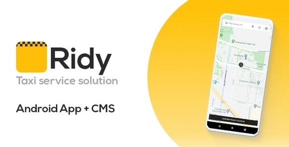 Ridy v3.6 – Aplicativo de táxi Android + código-fonte do painel