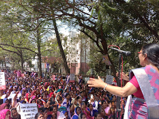 asha-worker-protest-bihar