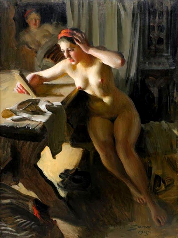 Anders Leonard Zorn , Nude Paintings