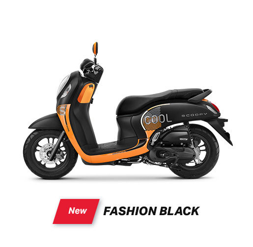 Warna Scoopy 2022 - Scoopy Fashion Black