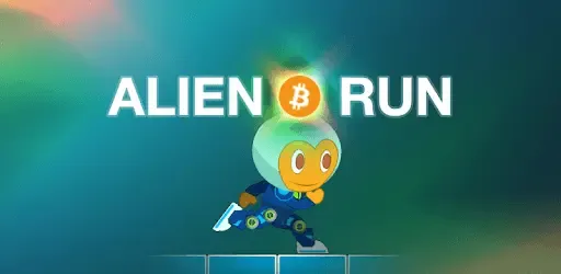 Alien Run : Free Bitcoin Earning App