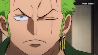 ワンピースアニメ 935話 ワノ国編 | ロロノア・ゾロ | ONE PIECE Roronoa Zoro