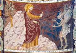 Jesus' asserts authority over a demon.
