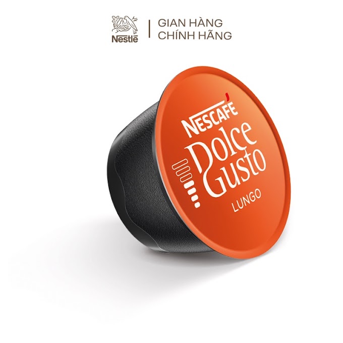 Mall Shop [ nestlevnn ] Cà phê đen rang xay Nescafé Dolce Gusto - Lungo hộp 104g (16 viên nén)