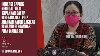 fraksi pdip dpr ri bagikan sembako bergambar puan maharani