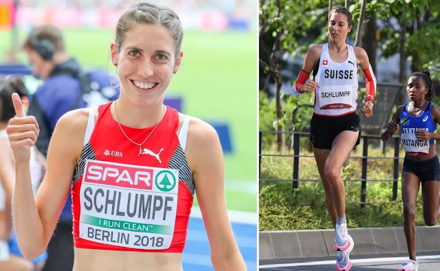 Fabienne Schlumpf, maratoneta olimpica di 31 anni, la vaccinazione di richiamo (teza dose) le causa miocardite, carriera finita