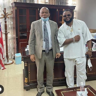 Congratulations As BBNaija White Money Becomes Liberian Senator [PHOTOS/VIDEO]