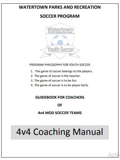 4v4 Coaching Manual PDF