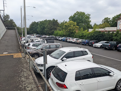 Existing Canterbury Station car park