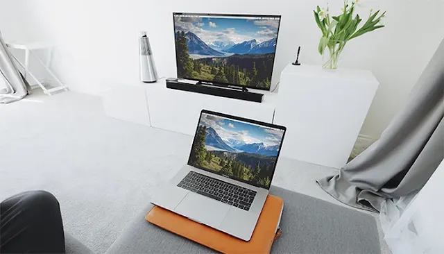 cara menghubungkan laptop ke tv dengan wifi