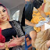 Bobrisky In Tears As He Gets A Waist Tattoo (Video)