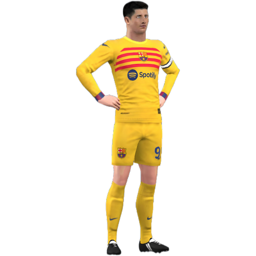 barcelona yellow kit