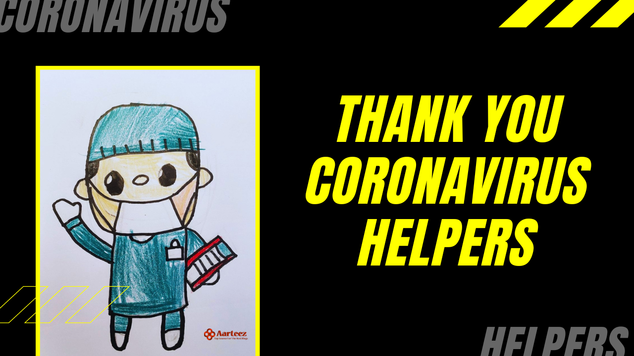 THANK YOU CORONAVIRUS HELPERS