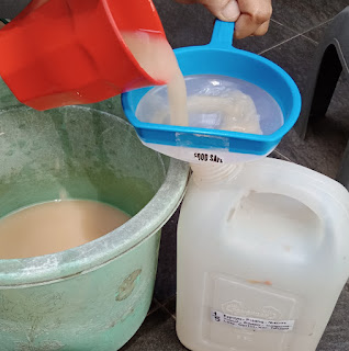 membuat cairan MOL