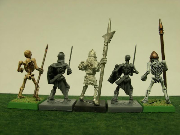 Mantic Games Skeleton Regiment Games Workshop Comparison