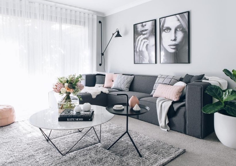 light grey paint for living room pictures