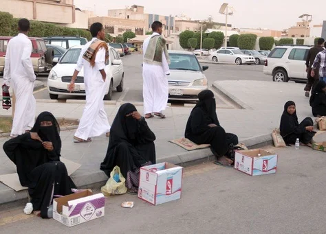 Warning to beggars in Dubai