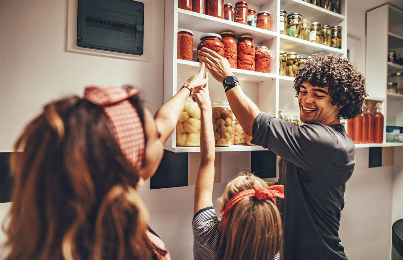 Walk-in pantry