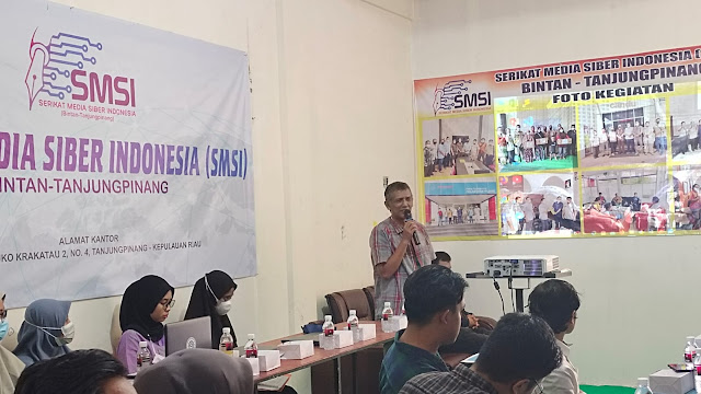 Ketua SMSI Kepri Apresiasi Minat Mahasiswa Ikuti Pelatihan Jurnalistik