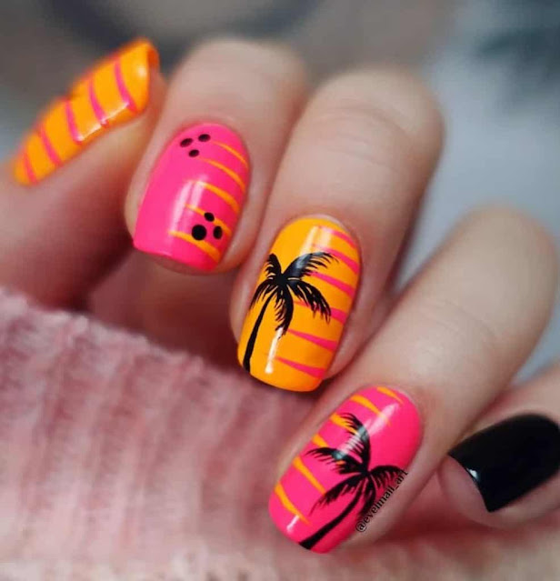 Black and Tropical Vibes