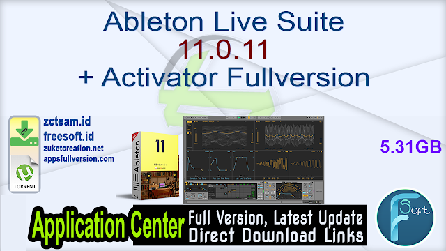 Ableton Live Suite 11.0.11 + Activator Fullversion