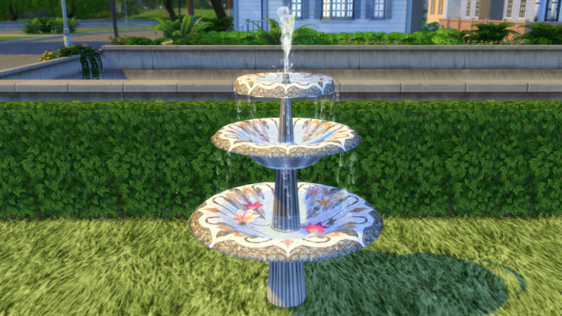 The Sims 4 Fountains