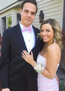 Emily Ruttledge with her boyfriend Auston Matthews