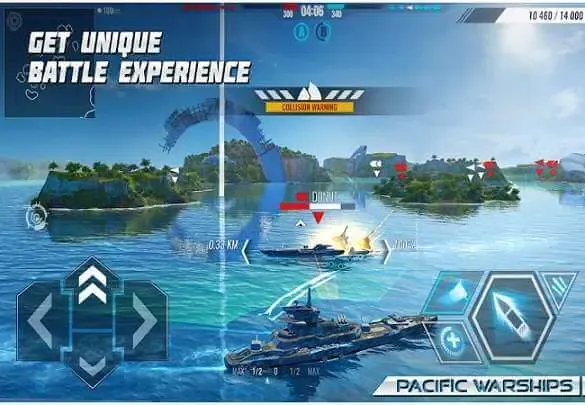 لعبة السفن الحربية Pacific Warships