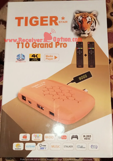 TIGER T10 GRAND PRO HD RECEIVER NEW SOFTWARE V1.27 24 JANUARY 2022