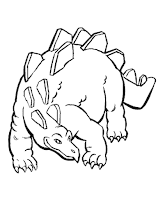 Stegosaurus coloring pages