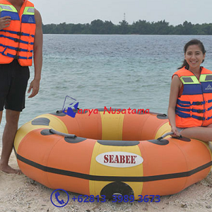 Jual Trampolin Boat Kapasitas 4 Orang Water Sports di Kuningan