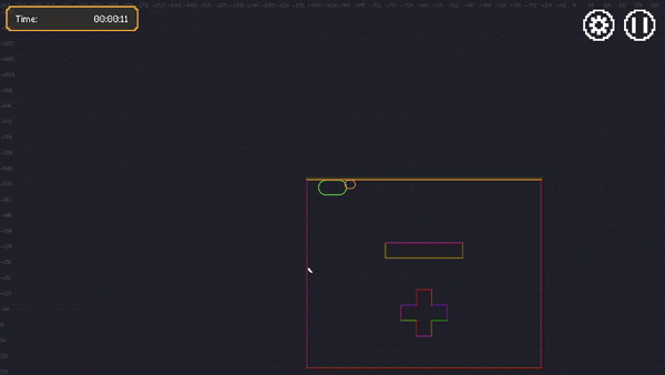 An animated GIF of a recording showing Surfacer follow behavior.