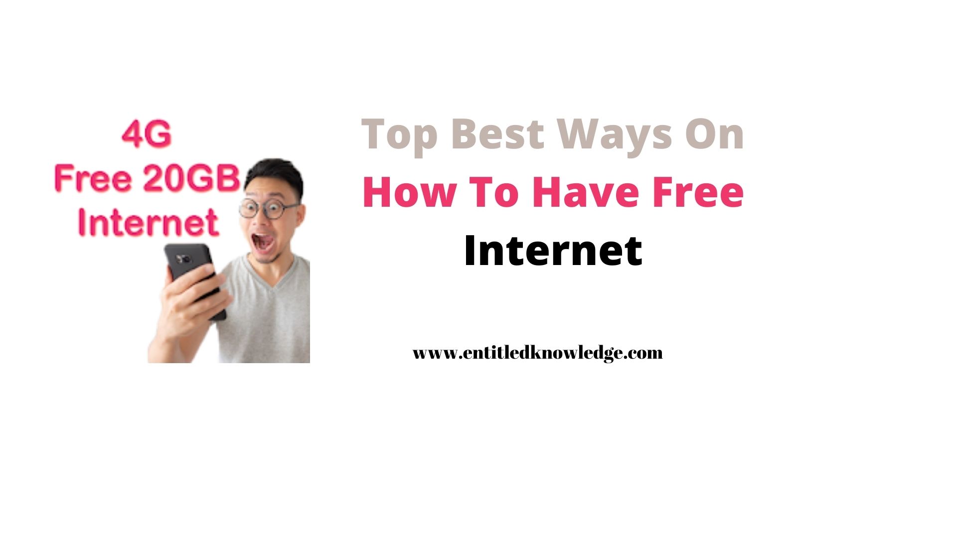 Top Best Ways On How To Have Free Internet (Legally and Illegally)