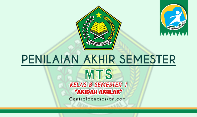 Soal PAS Akidah Akhlak MTS Kelas 8 Semester 1 Th 2023/2024 Online