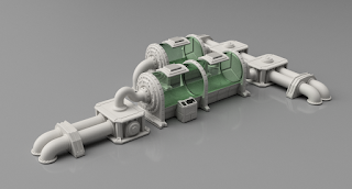 Modular Pipes System - Horizontal Lab Container - Main Image